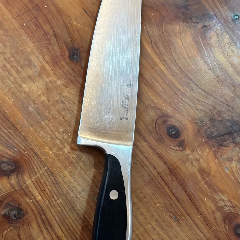 ZWILLING J.A. Henckels Stainless Steel Knife with Black Handle